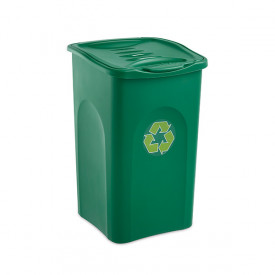 Cos de gunoi Stefanplast Begreen 50L Verde, 37*37*56 cm 650696