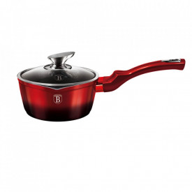 Cratita cu capac 16 cm Black Burgundy Metallic Line Berlinger Haus BH 6100