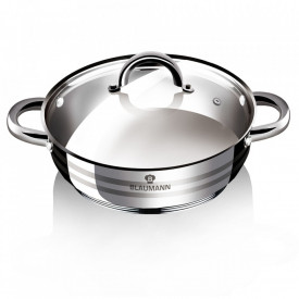 Cratita cu capac otel inoxidabil 32 cm Gourmet Line Blaumann BL 1005