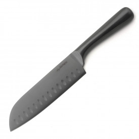 Cuțit Santoku Luigi Ferrero FR-2318BT 18cm, titan 1000300