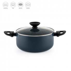 Oală cu capac Muhler Nia MR-2444 24x11cm, 4.5L 1006249