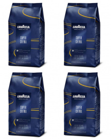 Pachet 4 x Cafea boabe 1kg Lavazza Super Crema