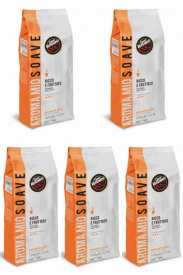Pachet 5 x CAFEA BOABE VERGNANO AROMA MIO SOAVE 1KG