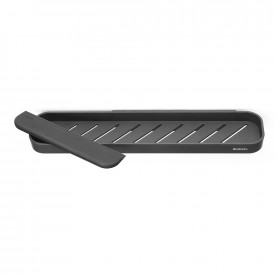 Raft de dus Brabantia MindSet Dark Grey cu accesoriu de curatare 1005696