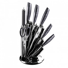Set cutite (8 piese) Metallic Line Carbon Pro Edition BerlingerHaus BH 2474