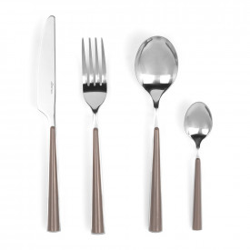 Set tacâmuri Luigi Ferrero Norsk FR-2441CS 24 buc, maro deschis 1001241