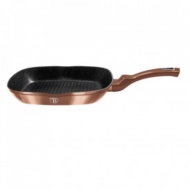 Tigaie Grill 28 cm Black Rose Gold Metallic Line Berlinger Haus BH-1889