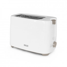 Toaster Muhler MT-949, termoizolat, alb, buton gri 1001338