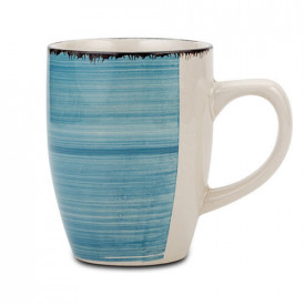 Cana stoneware 355 ml Lines Faded Blue NAVA 099 225