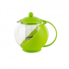 Ceainic cu strecurator Muhler MR-8126GJS 1,25 l, verde 1006201