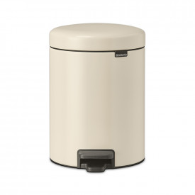 Coș de gunoi cu pedală Brabantia NewIcon 5L, Soft Beige 1005527