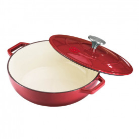 Cratita cu capac 25 cm din fonta Strong Mold Seria Berlinger Haus BH-1910