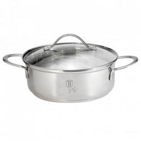 Cratita cu capac otel inoxidabil 20 cm Silver Jewellery Collection Berlinger Haus BH-6278