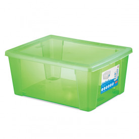 Cutie universala Stefanplast Visual Box XL, 15L, verde 646561