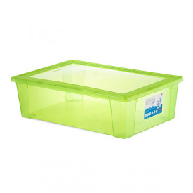 Cutie universala Stefanplast Visual Box XXL, 30L, verde 646569