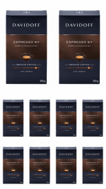 Pachet 10 x Cafea macinata Davidoff Espresso 57 DarkChocolatey 250 g