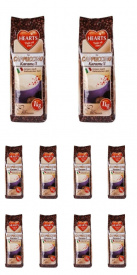 Pachet 10 x Cappuccino Hearts Caramel 1kg