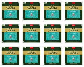 Pachet 12 x CAPSULE CAFEA JACOBS BALANCE ALUMINIUM ( 20 CAPSULE) 104G