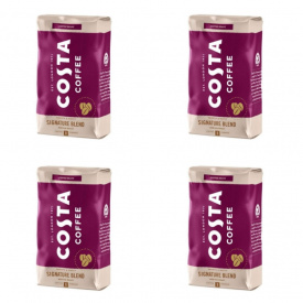 Pachet 4 x Cafea boabe Costa Signature Blend Medium 1kg