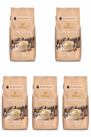 Pachet 5 x Cafea boabe TCHIBO Caffe Crema Mild 1kg