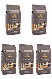 Pachet 5 x Cafea boabe, Tchibo Espresso Mailander Art 1kg