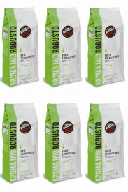 Pachet 6 x CAFEA BOABE VERGNANO AROMA MIO ROBUSTO 1KG