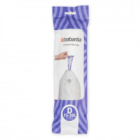 Sac de gunoi Sac de gunoi Brabantia PerfectFit Sort&Go încorporat mărimea D, 15-20L, 10 bucăți, rolă 1005567