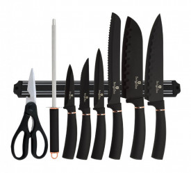 Set cutite otel inoxidabil (10 piese) Black Rose Collection Berlinger Haus BH 2420