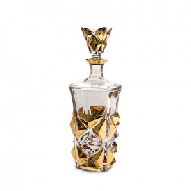 Sticla Bohemia 1845 Pyramida Gold 800ml 1005760