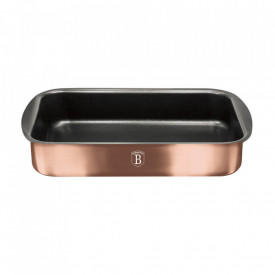 Tava pentru cuptor dreptunghiulara 40x28.5cm Rose Gold Metallic Collection Berlinger Haus BH 6470