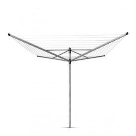 Uscator rufe exterior Brabantia Lift-O-Matic 50m, frigarui metalice pentru sapat sau betonare 90300267