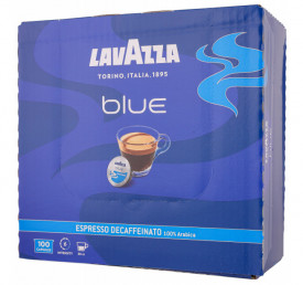 100 Capsule Lavazza blue ESPRESSO DECAFFEINATO