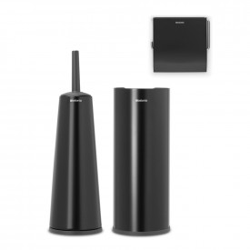 Accesorii de toaleta Brabantia Balance Collection, 3 piese, Negru Mat 1003476