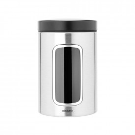 Borcan Brabantia Window 1.4L, otel mat rezistent la amprenta 646878