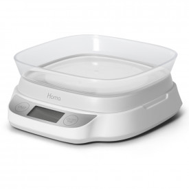 Cantar HOMA HS-818B Cadis, cantar electric de bucatarie cu bol, 5kg 1003173