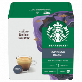 Capsule Dolce Gusto STARBUCKS Espresso Roast 66g, 12 bauturi