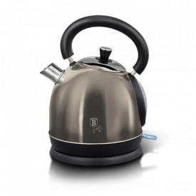 Ceainic electric din otel inoxidabil 1.7 Litri Carbon Metallic Collection Berlinger Haus - BH 9052
