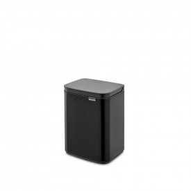 Coș de gunoi Brabantia Bo Small 4L, Negru Mat 1006622