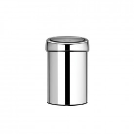 Coș de gunoi Brabantia Touch Bin 3L, Brilliant Steel 647210
