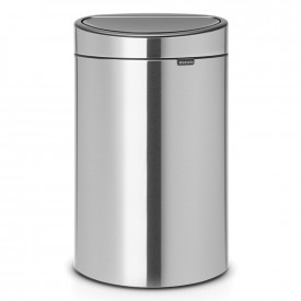 Coș de gunoi Brabantia Touch Bin New 40L, oțel mat 650532