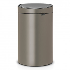 Coș de gunoi Brabantia Touch Bin New 40L, Platinum 649732