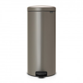 Coș de gunoi cu pedală Brabantia NewIcon 30L, Platinum 649057