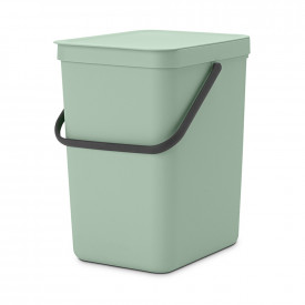 Coș de gunoi pentru colectare separată Brabantia Sort&Go 25L, Jade Green 1005522