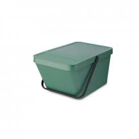 Coș de gunoi pentru colectare separată Brabantia Sort&Go Stackable 20L, Verde Brad 1006309