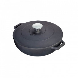 Cratita cu capac 26 cm din fonta Strong Mold Seria Berlinger Haus BH 1964