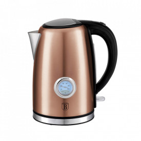 Fierbator electric cu termostat 1.7L Rose Gold Metallic Line Berlinger Haus BH 9069