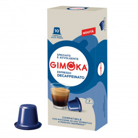 GIMOKA ESPRESSO Decaff 10 CAPSULE