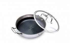 Oala cu capac din otel inoxidabil (inox) 28 cm Eternal Collection Berlinger Haus BH 7447