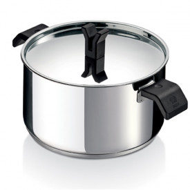 Oala din otel inoxidabil Beka Chrono 24cm, cu capac 1000907