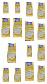 Pachet 15 x Cappuccino Kruger White Vanille 500 g